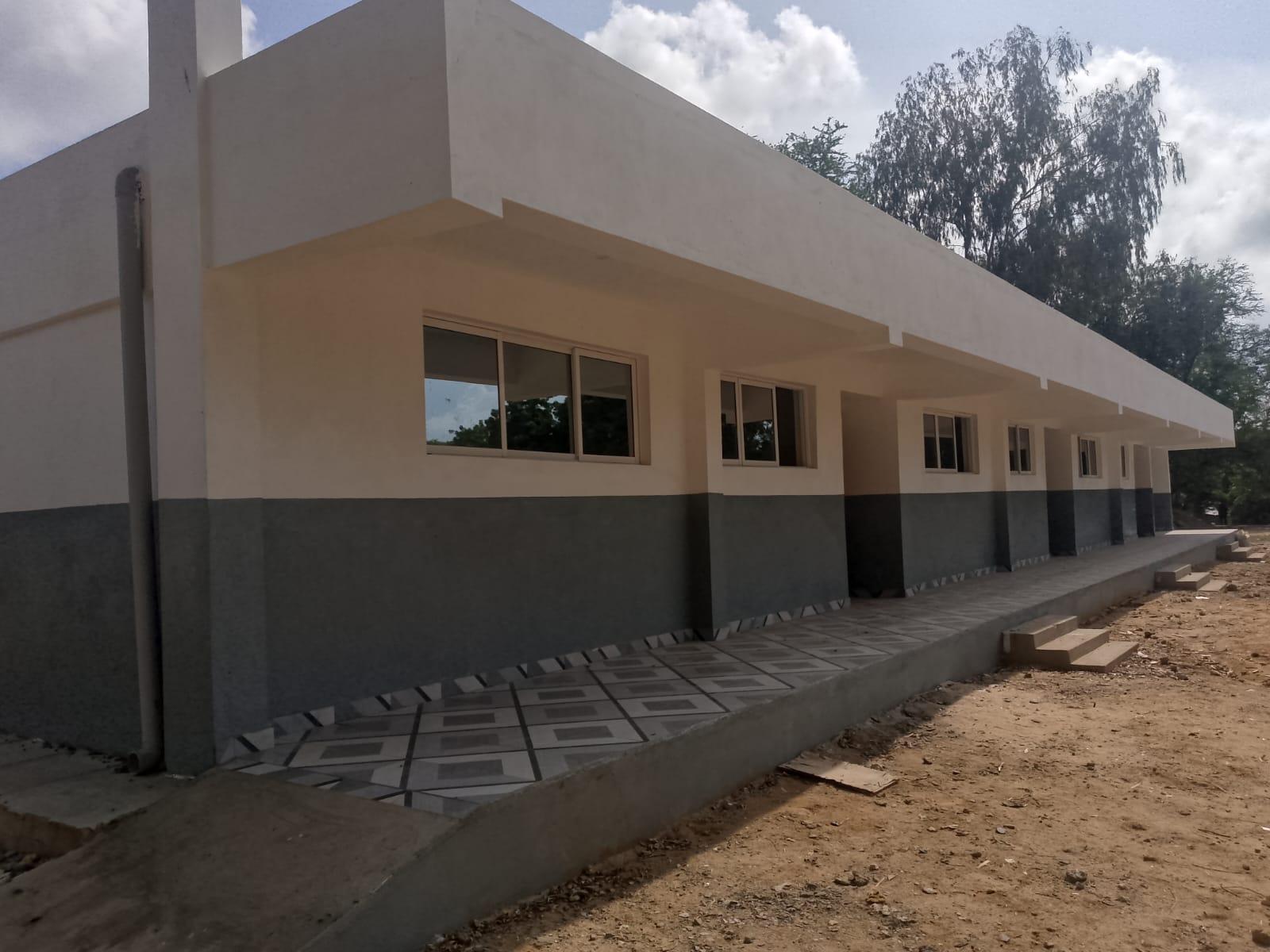 CONSTRUCTION OF 3 CLASSROOMS, GROUND FLOOR  SINGLE STOREY BUILDING WITH SLAB & STAIRCASE