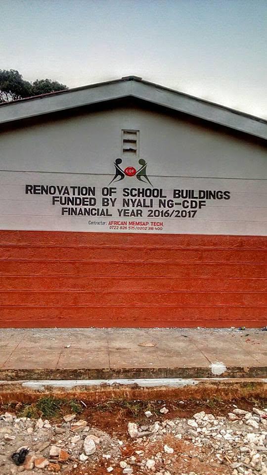 PROPOSED REFURBRISHMENTS AT KONGOWEA PRIMARY SCHOOL. START DATE: 05/06/2017